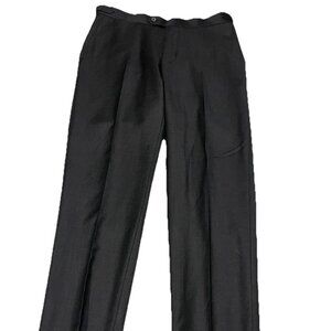 Suitsupply Men's Brescia Dark Grey Wool Dress Pants Trousers 30x30